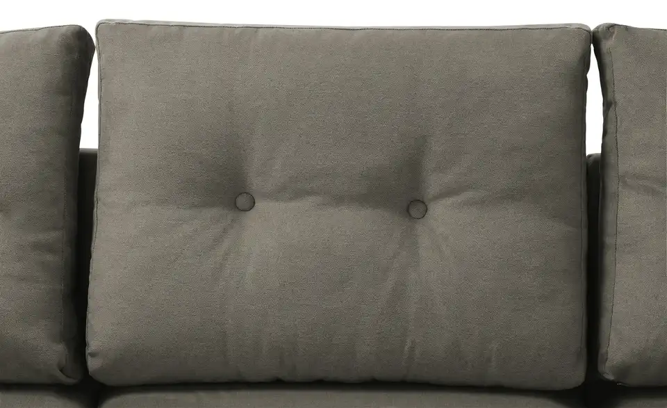 Ecksofa Carla Grau, Braun rechts