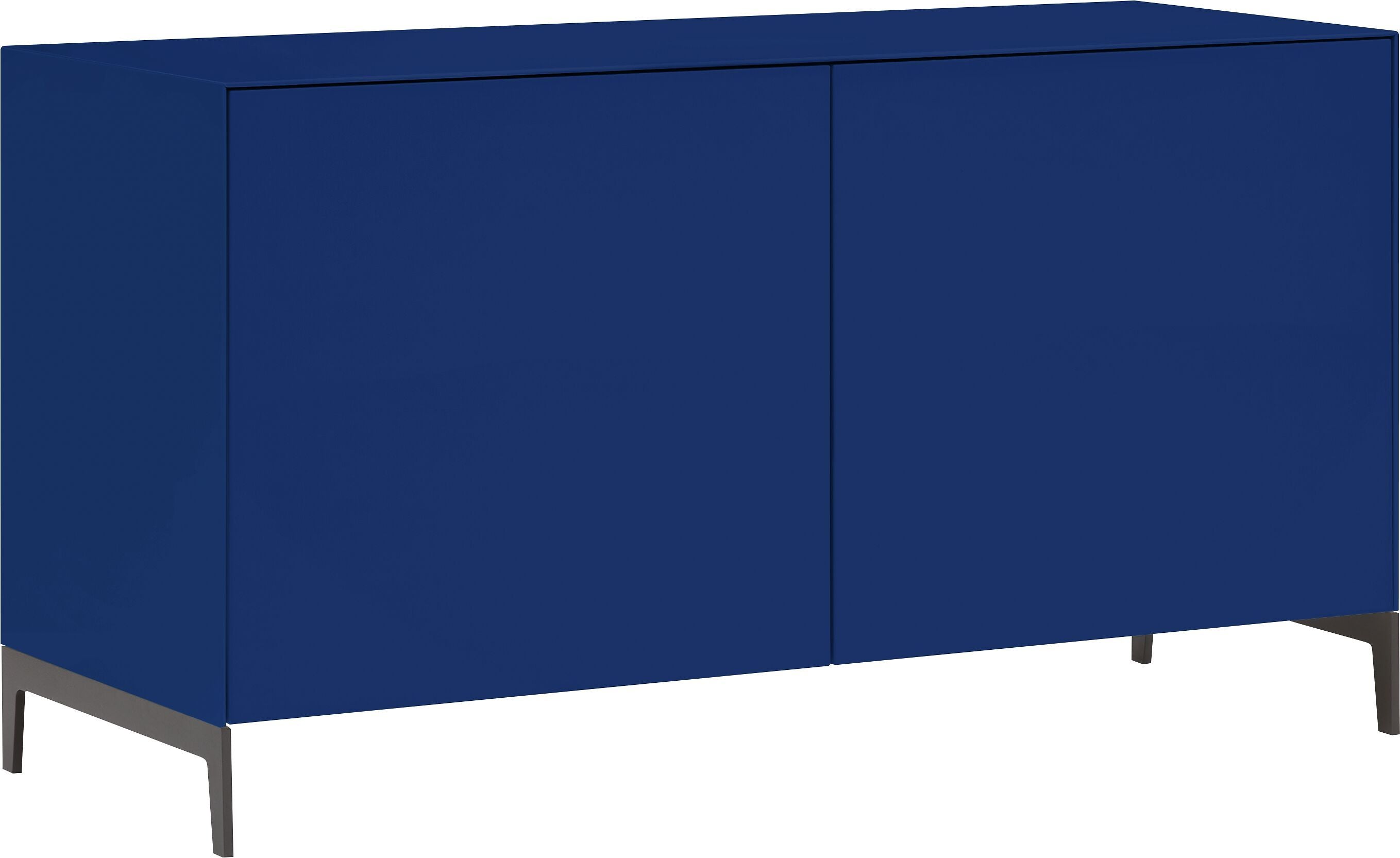 LUX Sideboard - Blau / B: 120.0 cm x T: 46.0 cm x H: 68.0 cm