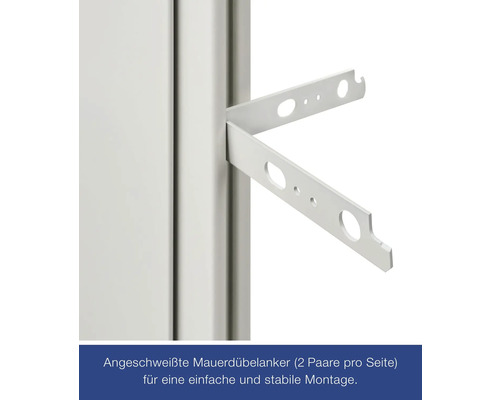 Hörmann brandklep FH-klep T30-H8-5 verzinkt (RAL 9002) 875x875 mm Links/Rechts incl. krukgarnituur