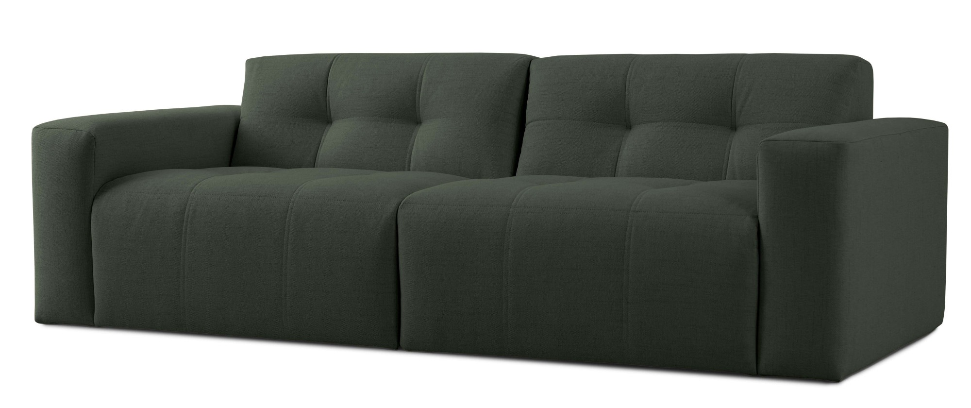 GOODproduct 3-Sitzer »Tapley« Breite 220 cm,Boucle, Struktur fein, mit Knopfsteppung, bodentief
