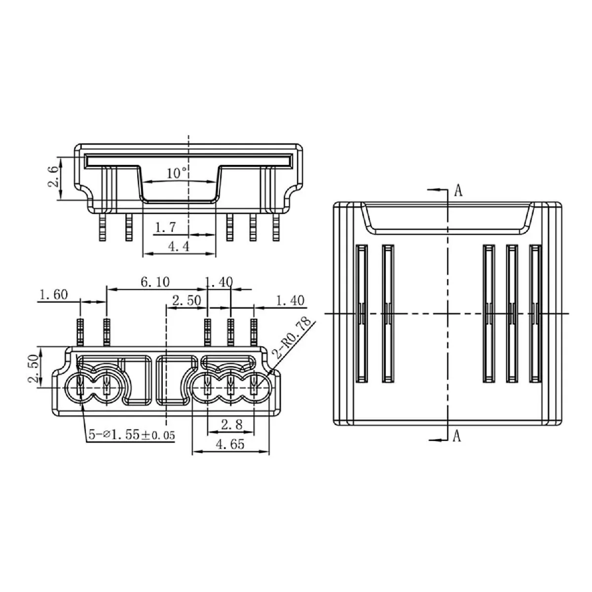 Ledkia Connecteur HIPPO RGBW 12/24V