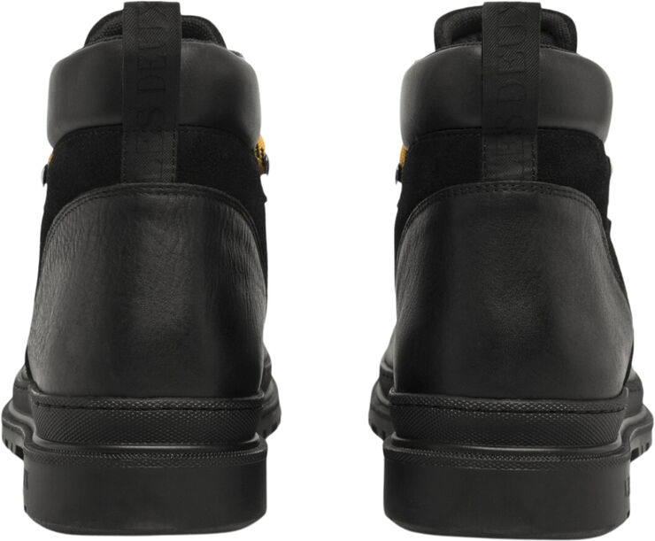 Les Deux Tyler Mid Suede Boot Black