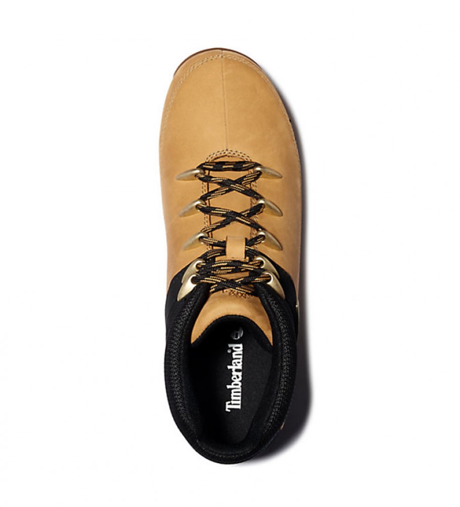 Botas de couro Timberland Euro Sprint Hiker, amarelas