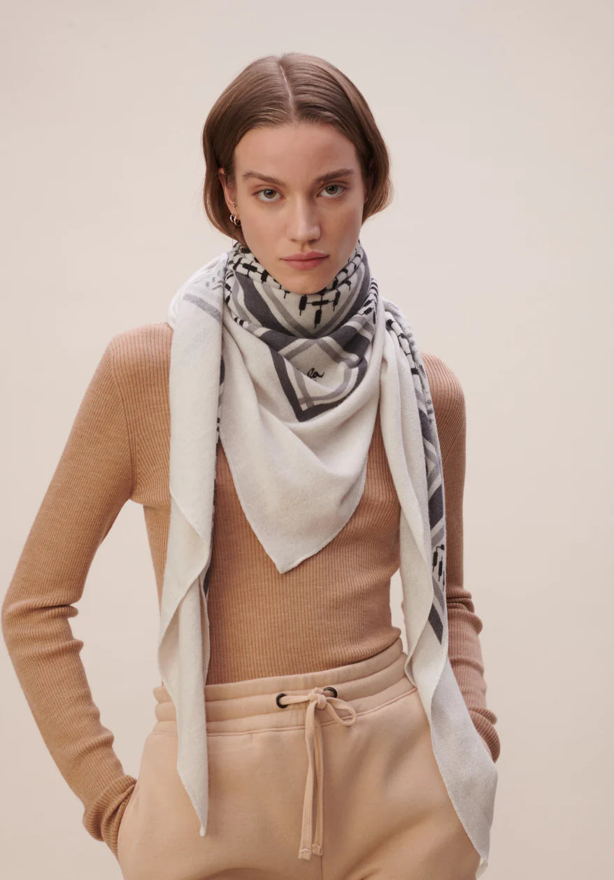 Lala Berlin Triangle Trinity Classic L alabastro off white