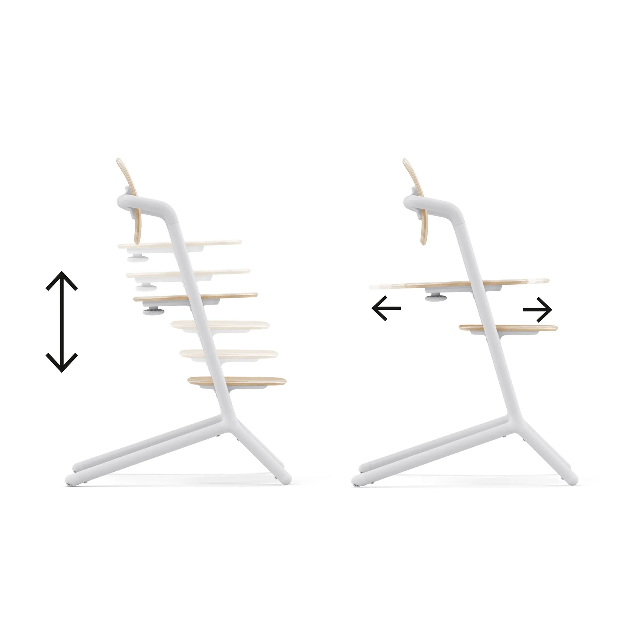 Cybex Chaise Haute 3-en-1 Lemo - Sable Blanc