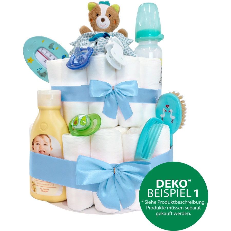 Tanjo Bausatz mittlere Windeltorte hellblau