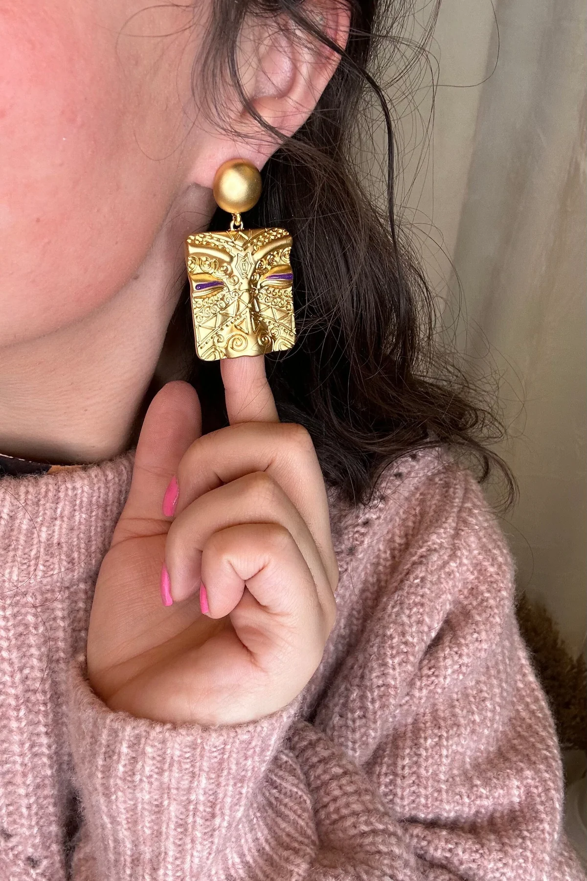 Mellow Moon Maiken Earring