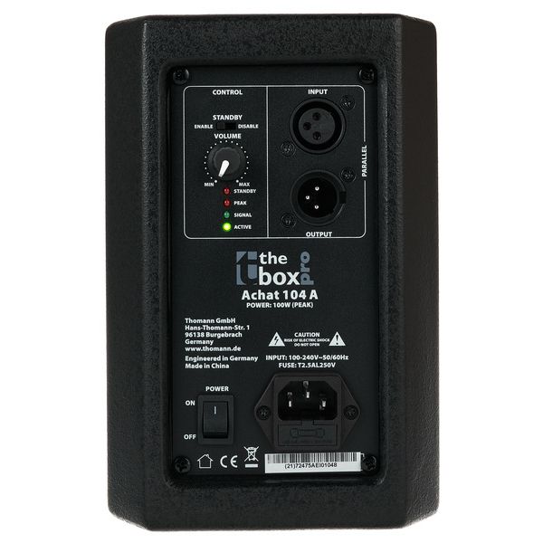 the box pro Achat 104 A