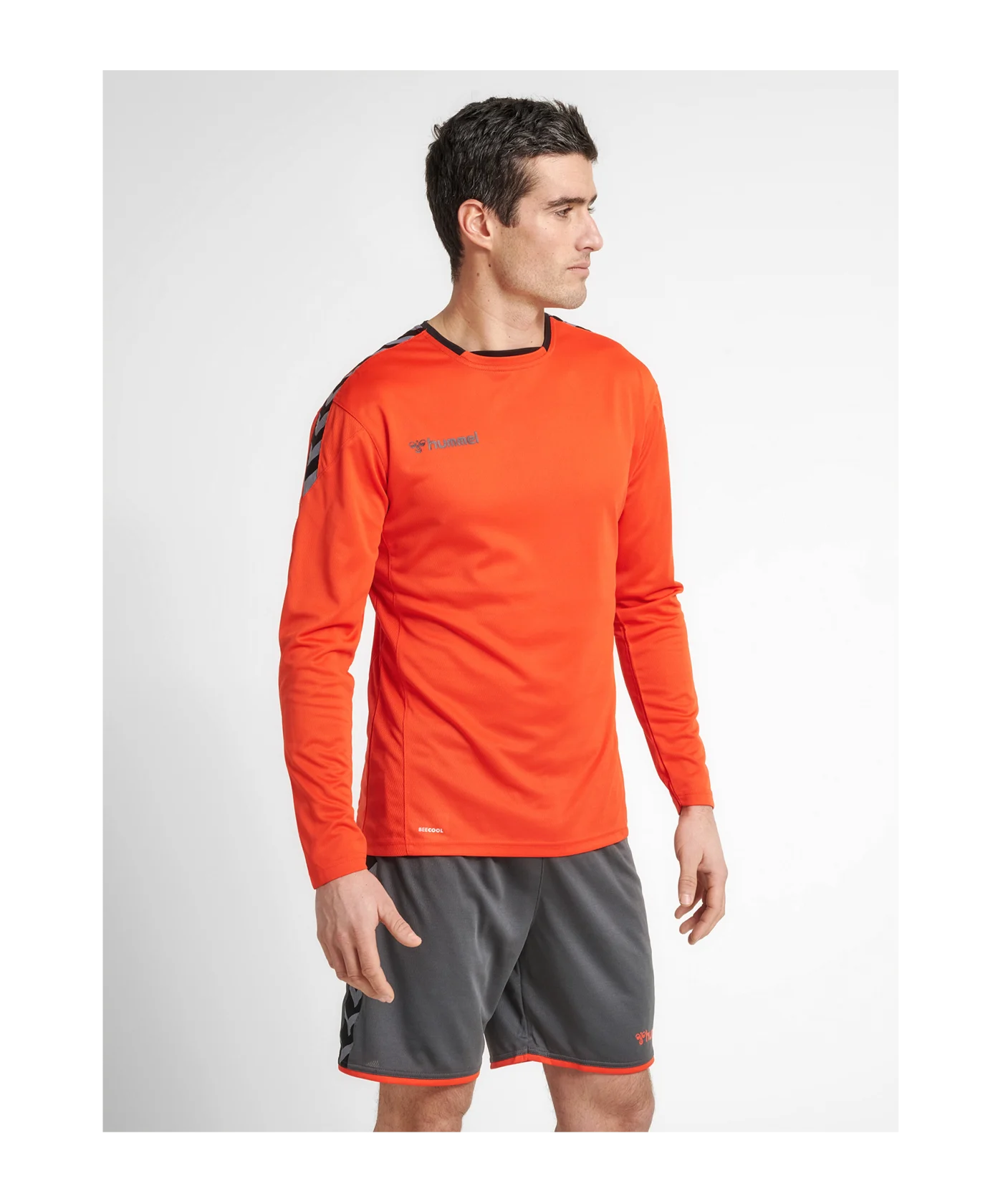 Hummel hmlAUTHENTIC Poly Trikot langarm Rot F3487