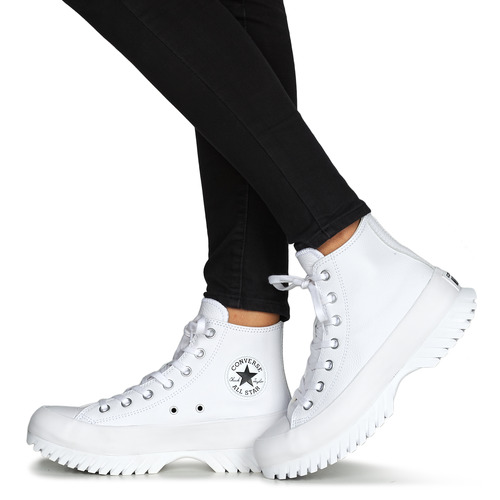 Converse - Chuck Taylor All Star Lugged 2.0 Leather Foundational Leather - Blanc