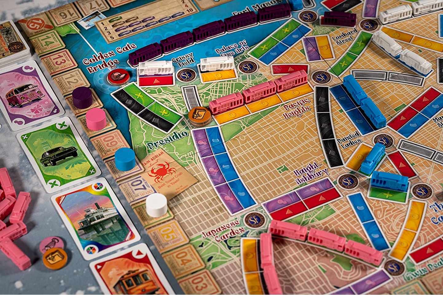 Ticket to Ride - San Francisco (Nordic)