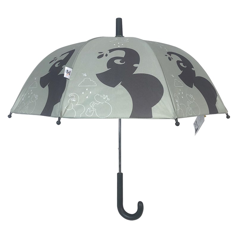 Follow the duck<br>Børneparaply Sage Green