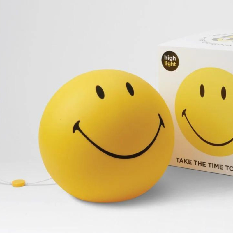 Mr. Maria smiley XL geel