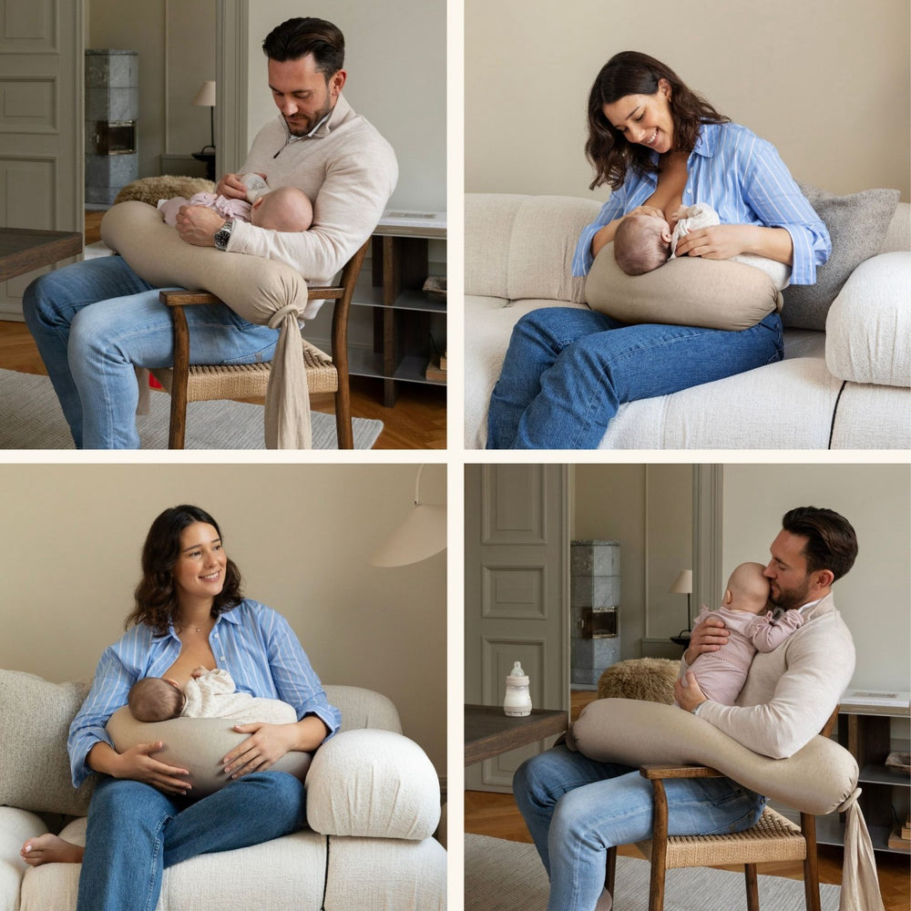 Køb bbhugme Seashell Beige Ammepude