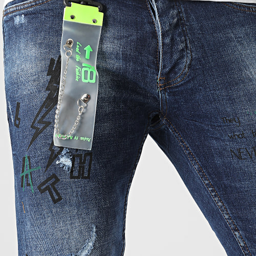 Jean Skinny 15939 Bleu Denim