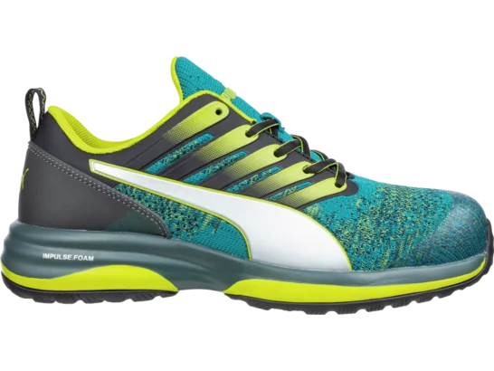 Baskets de sécurité S1P ESD HRO SRC Puma Charge vertes