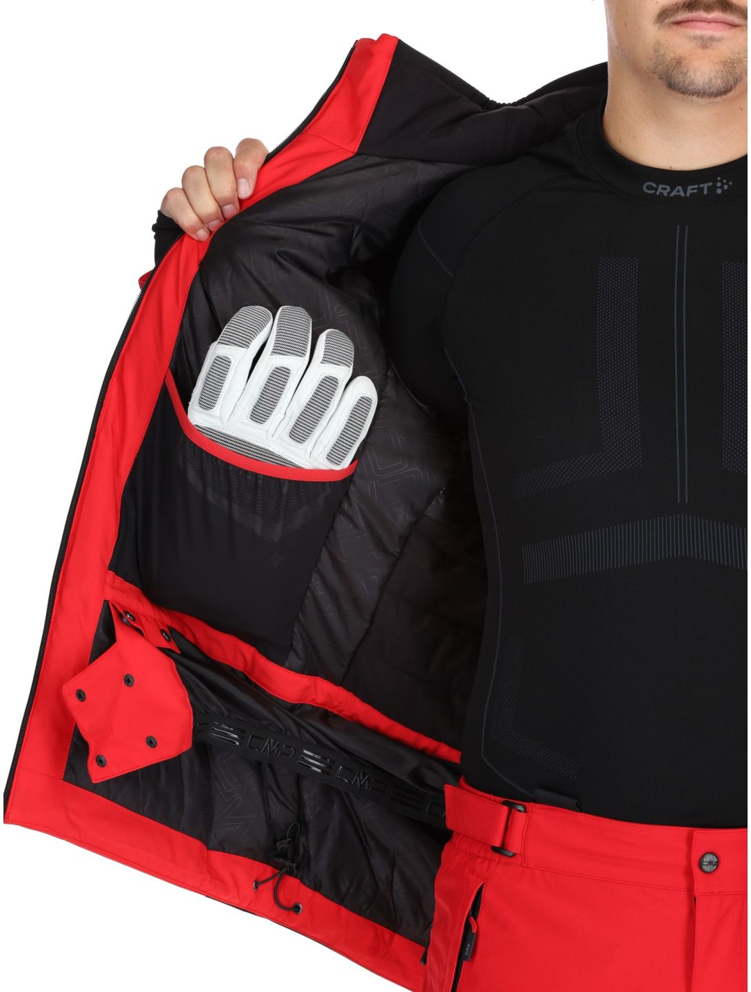 34W4677 ski-jas heren