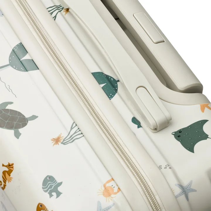 LIEWOOD - Hollie Hardcase Koffer, 40 x 40 cm, Sea Creature / sandy