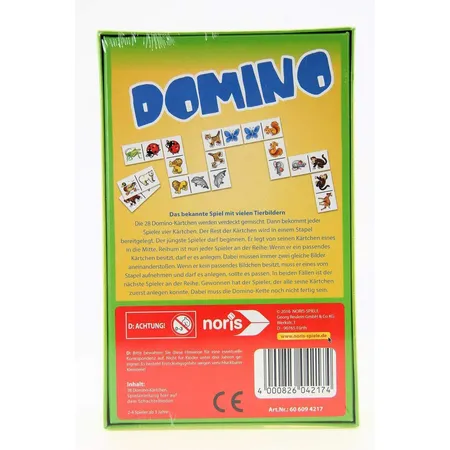 Noris Spiele Mitbringspiel Bilder Domino