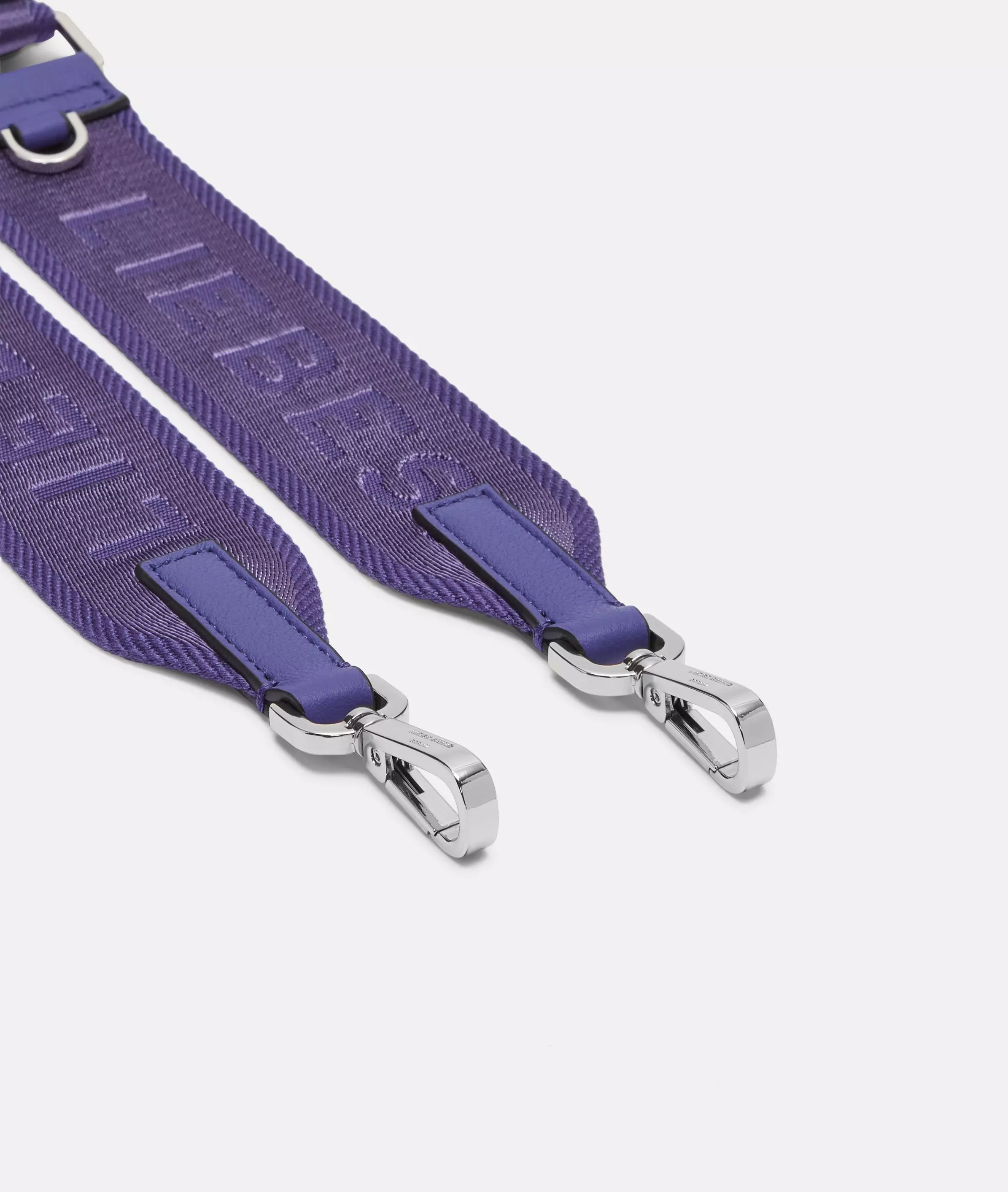 Shoulder strap with logo Wide jacquard shoulder strap
