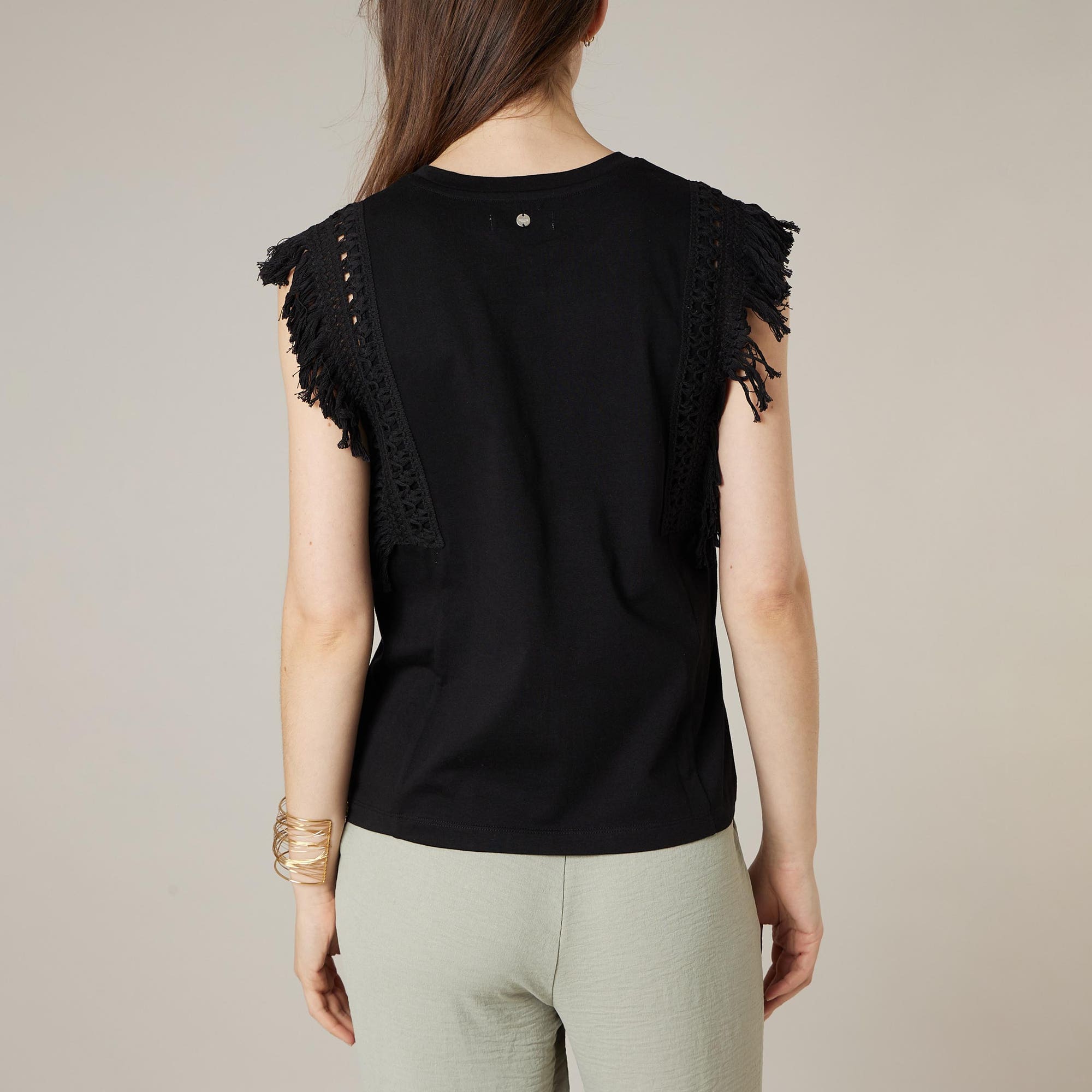 T-shirt Femme noir