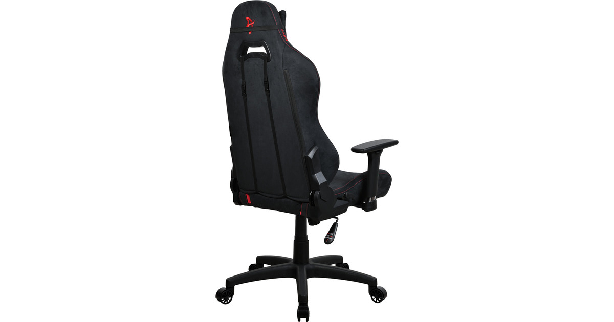 ArozziTorretta Supersoft - Black/Red gamestoel  (Zwart/rood)