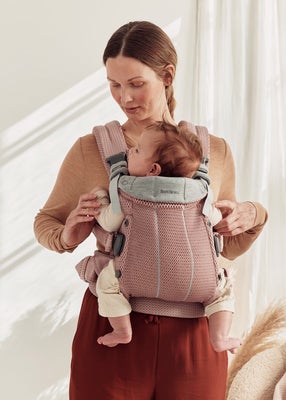 BabyBjörn Harmony Bæresele 3D Mesh, Rosa