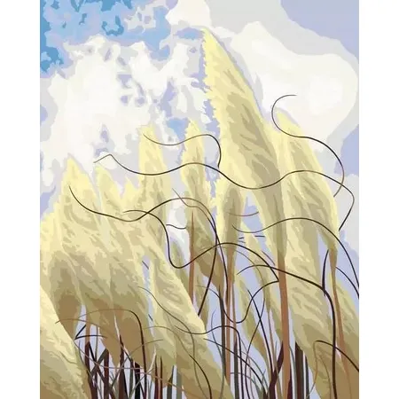 Ravensburger CreArt Grass in the Wind - Malen nach Zahlen für Erwachsene