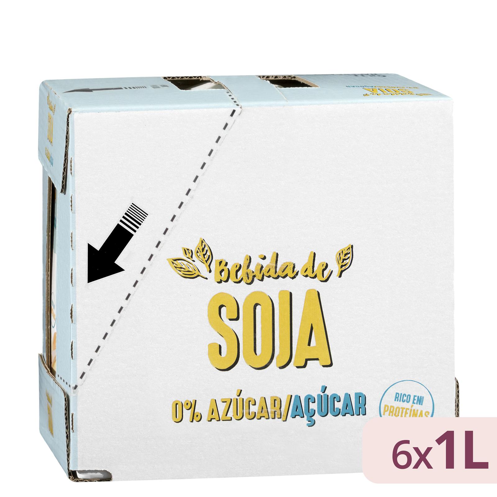 Boisson au soja Hacendado 0% de sucre