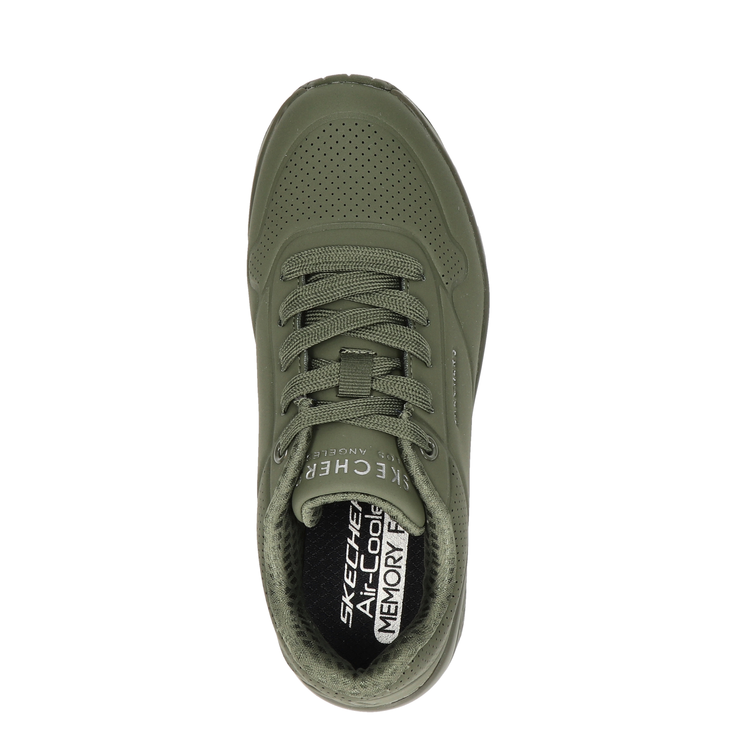 Street Uno kids sneaker Skechers Groen
