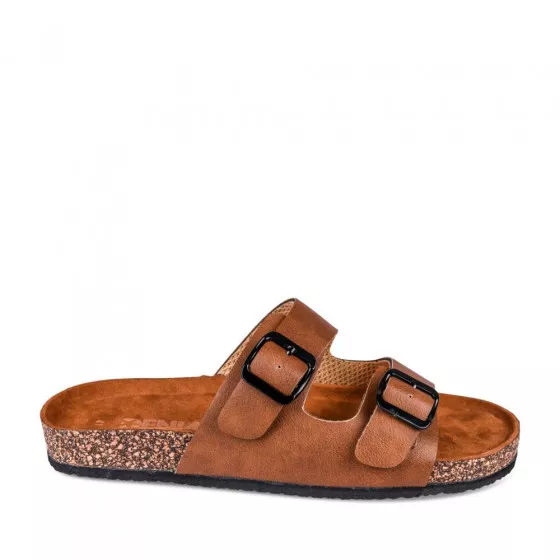 Mules MARRON DENIM SIDE