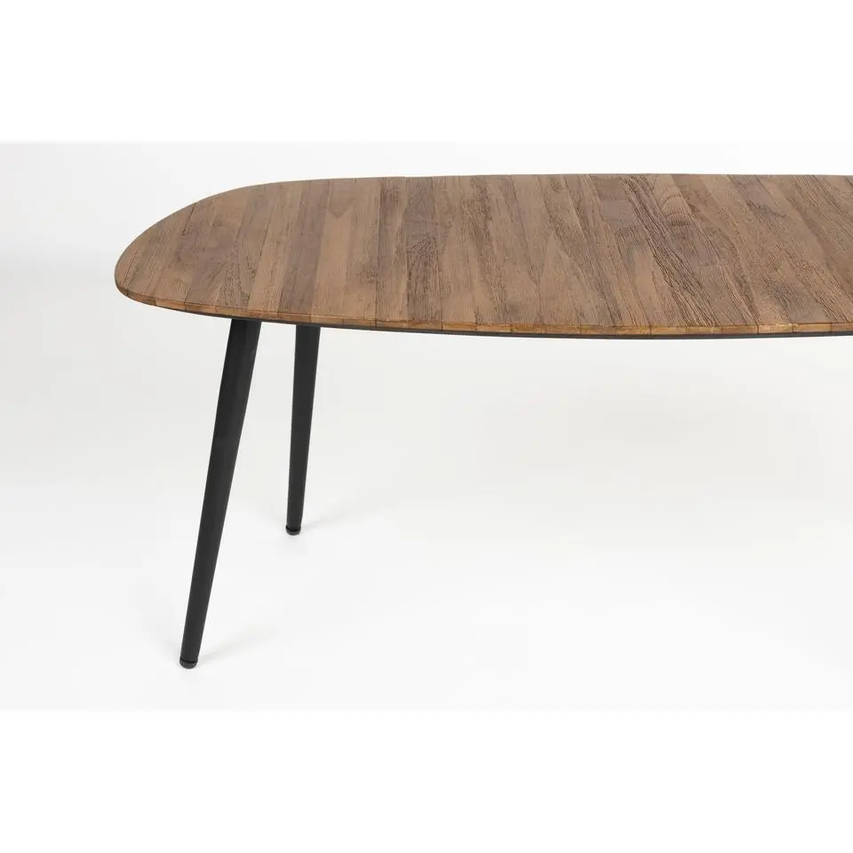 Housecraft Gualdo Salontafel Hout Teak 80x40 cm - Bruin
