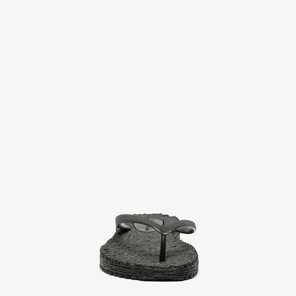 Supercracks dames teenslippers zwart