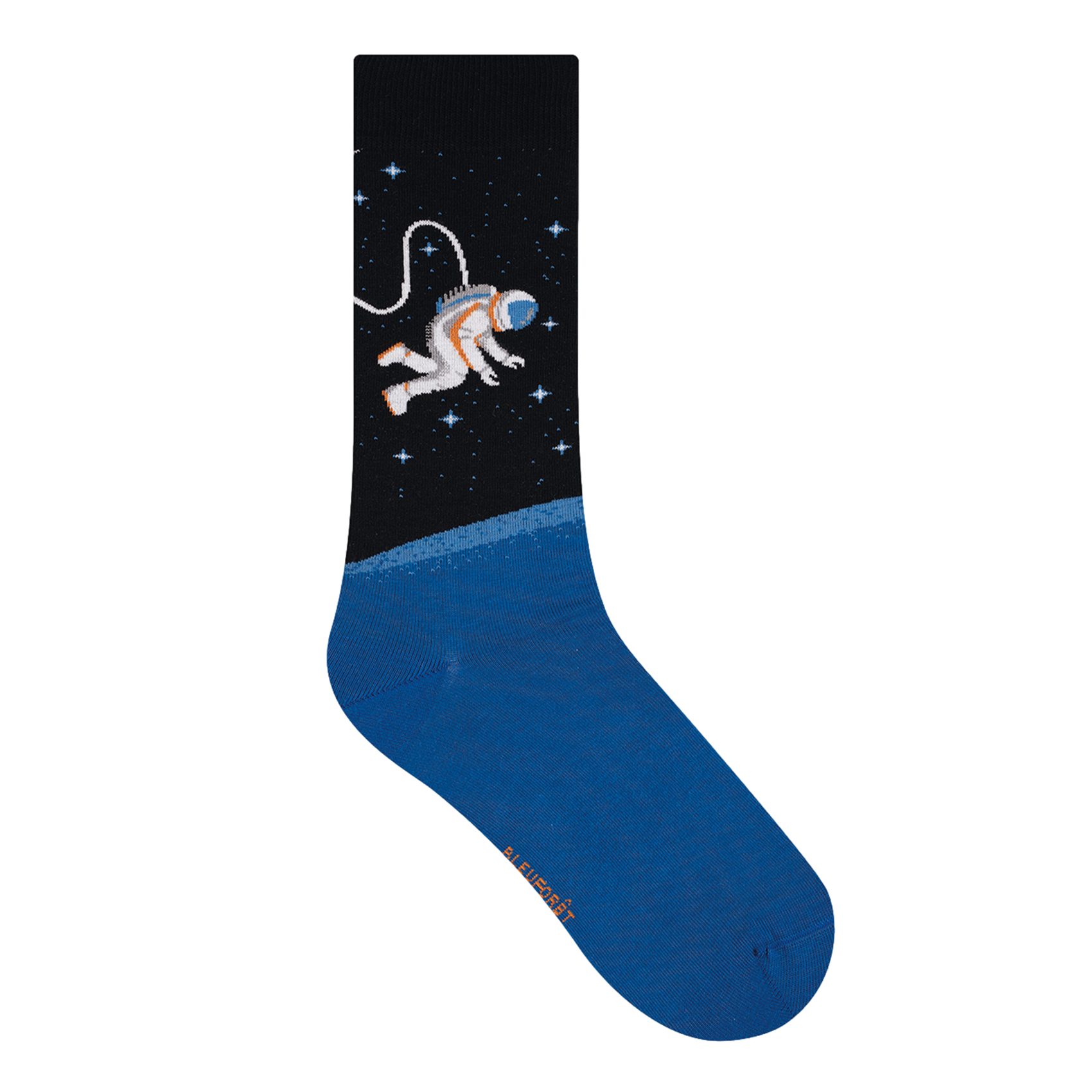 COSMONAUTE - Chaussettes Cosmonaute en coton mélangé | Bleu