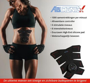 Abtronic X8 Buikspiertrainer 1ST