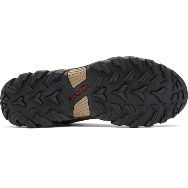 Chaussure de randonnée mid COLUMBIA NEWTON RIDGE PLUS II WP LIGHT BROWN, RED VELVET