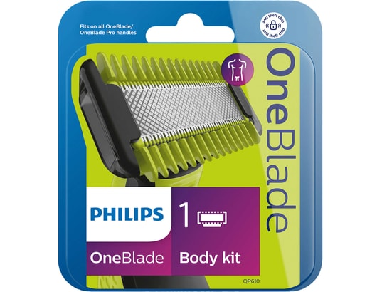 PHILIPS - Accessoire rasoir QP610/55 Lame Oneblade Body x 2