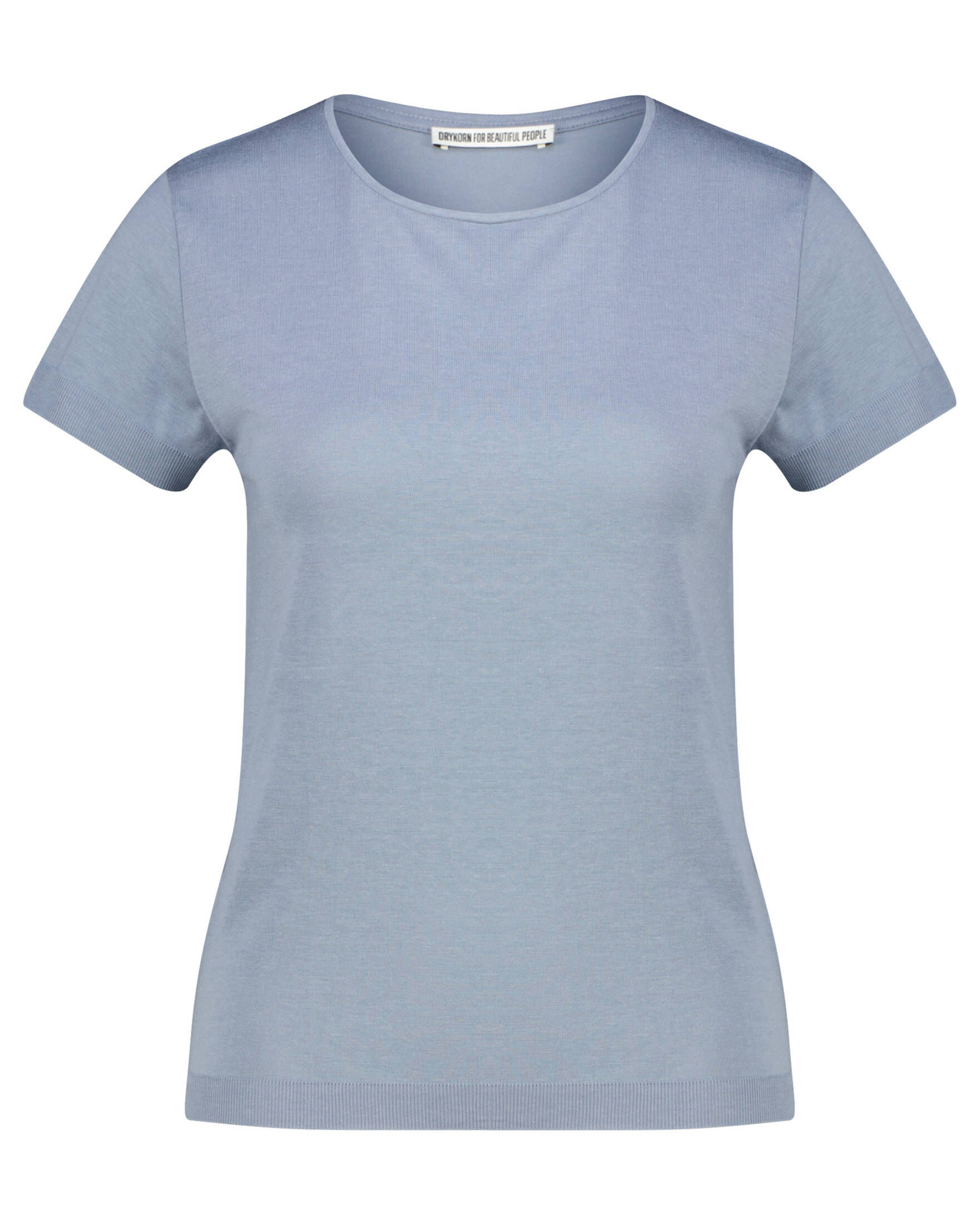 Drykorn| Damen T-Shirt KOALE aus Jersey in Strickoptik Slim Fit