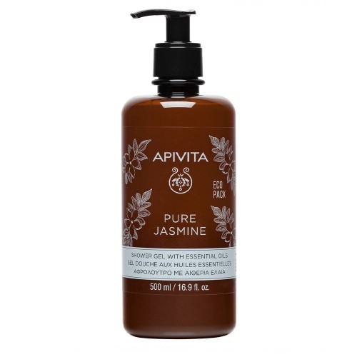 Apivita Pure Jasmin Gel de Banho com Óleos Essenciais 500ml