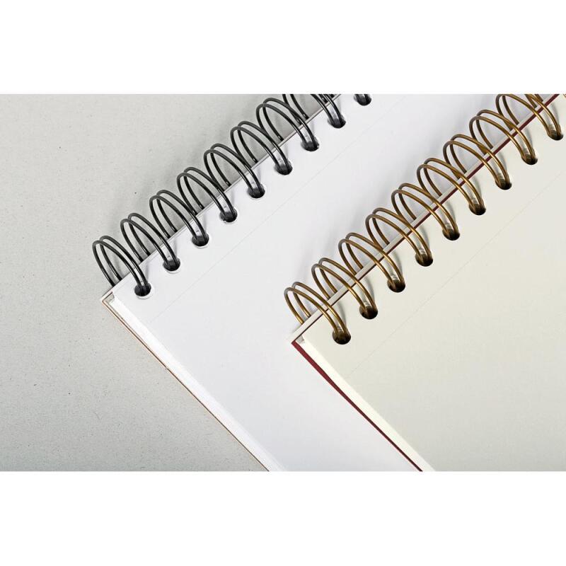 Sketch bloc spiralé 100F A4 90g - Blanc