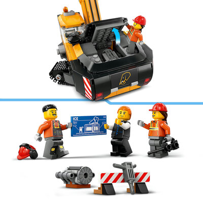 LEGO City 60420 Gul gravemaskin