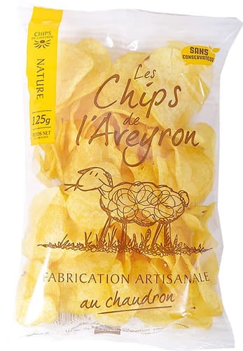Chips de l‘Aveyron Kartoffelchips natur