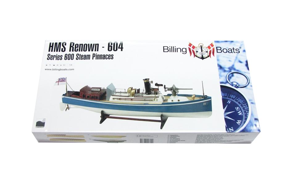 Bausatz Dampfschiff H.M.S. Renown, 450 mm 1:35<br>Royal Navy Dampfschiff Modellbausatz