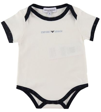 Emporio Armani Bodys k/ä - 2er-Pack - Aquile Blu