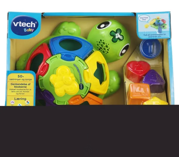 Vtech Baby Puttekasse Skildpadde DK