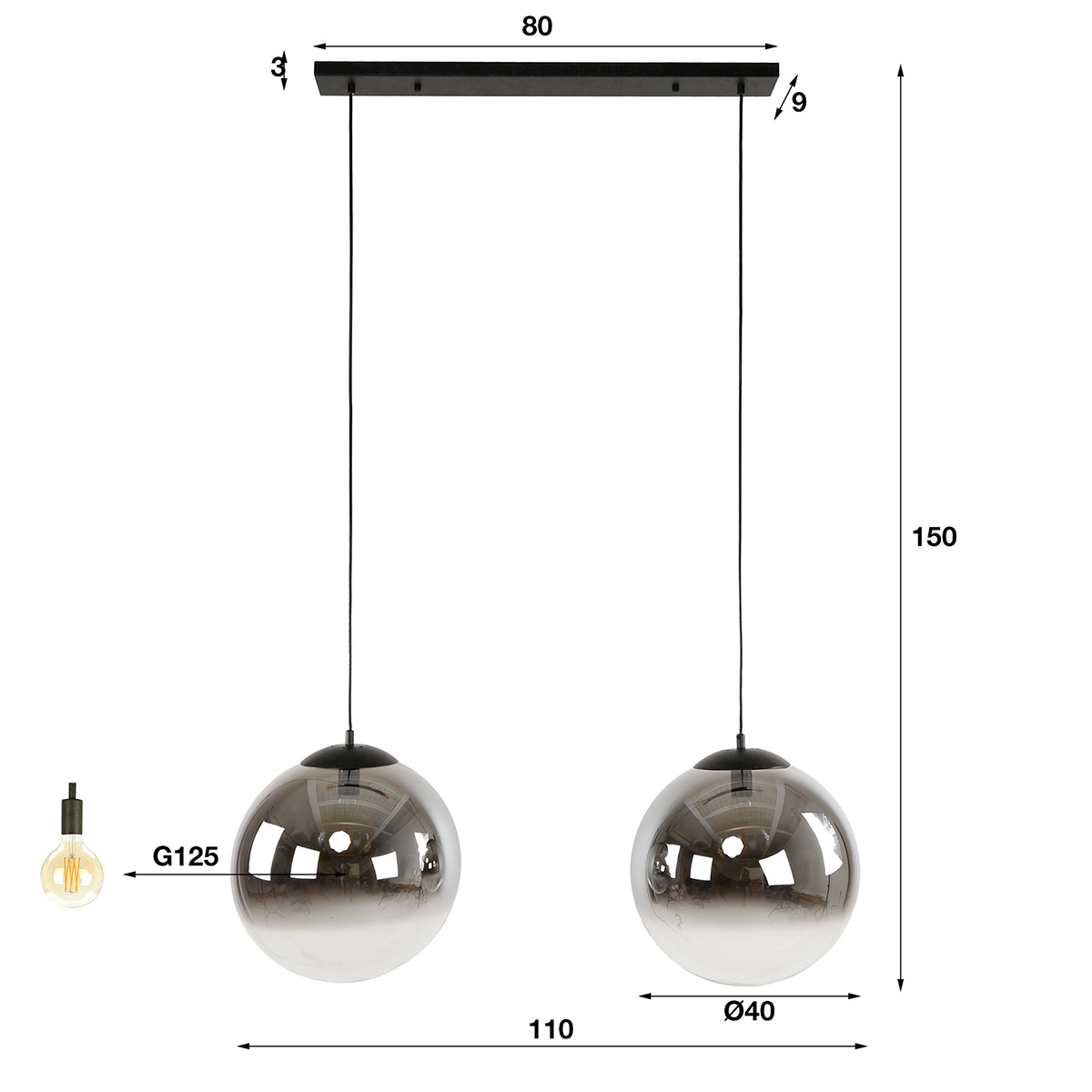 Hanglamp Bubbles