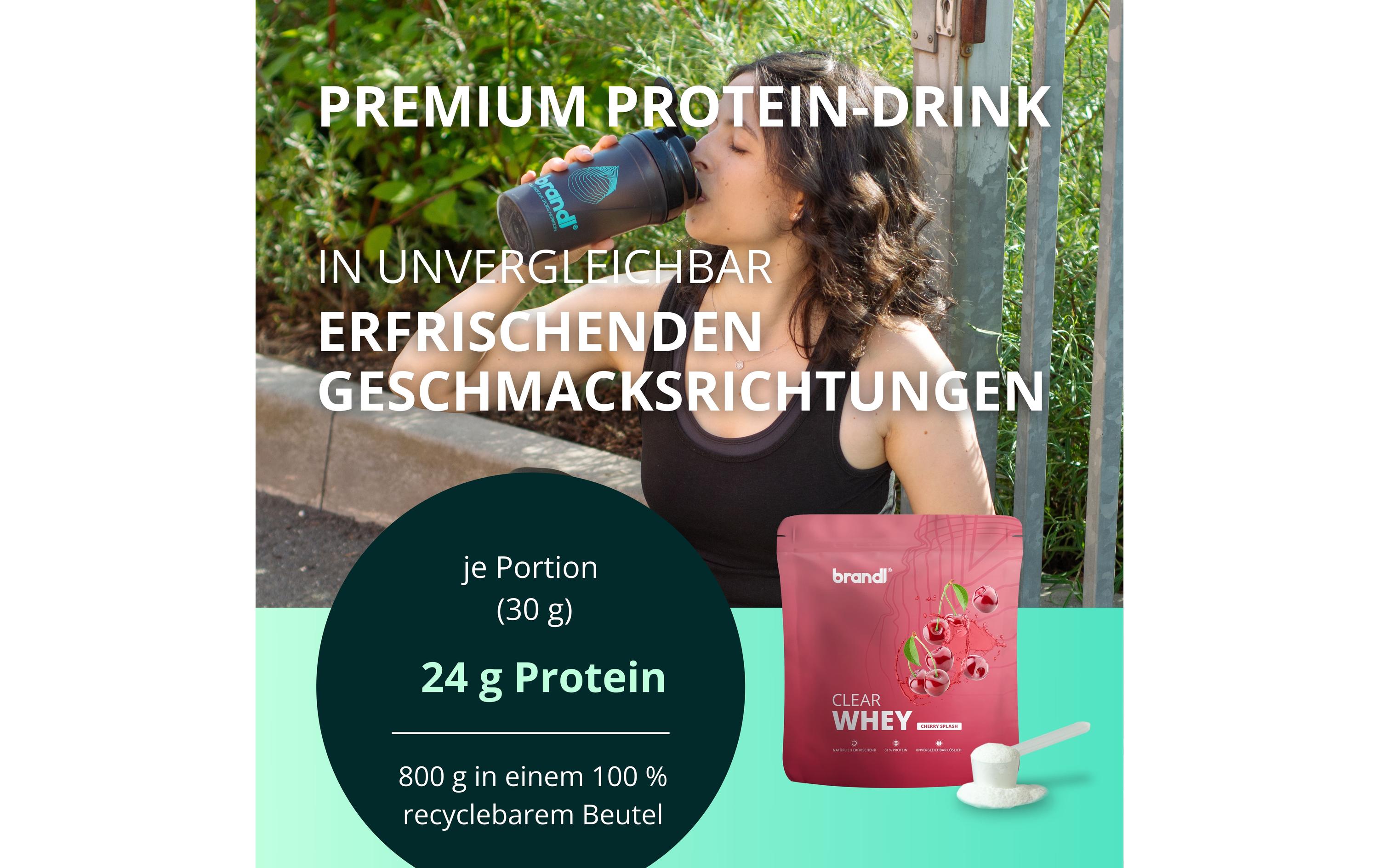 Pulver Clear Whey Kirsche 800 gProtein-Pulver
