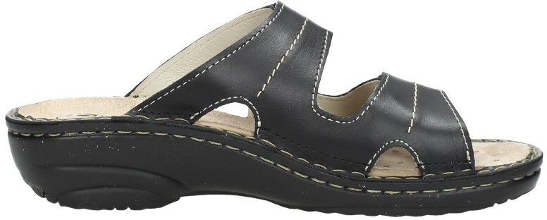 Rohde Dames slippers zwart