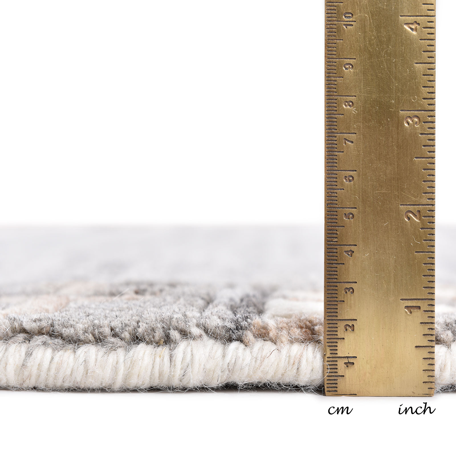 Teppich ROYAL NATUR - natur grau - Ø 150 cm
