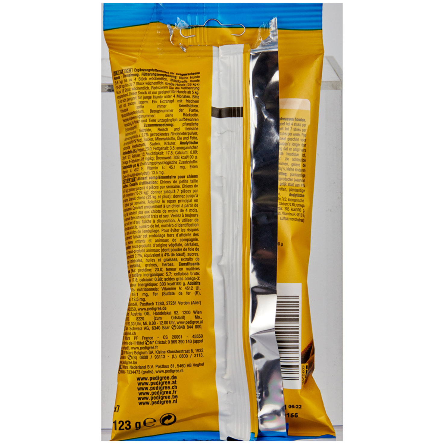 Pedigree Rodeo mit Rind